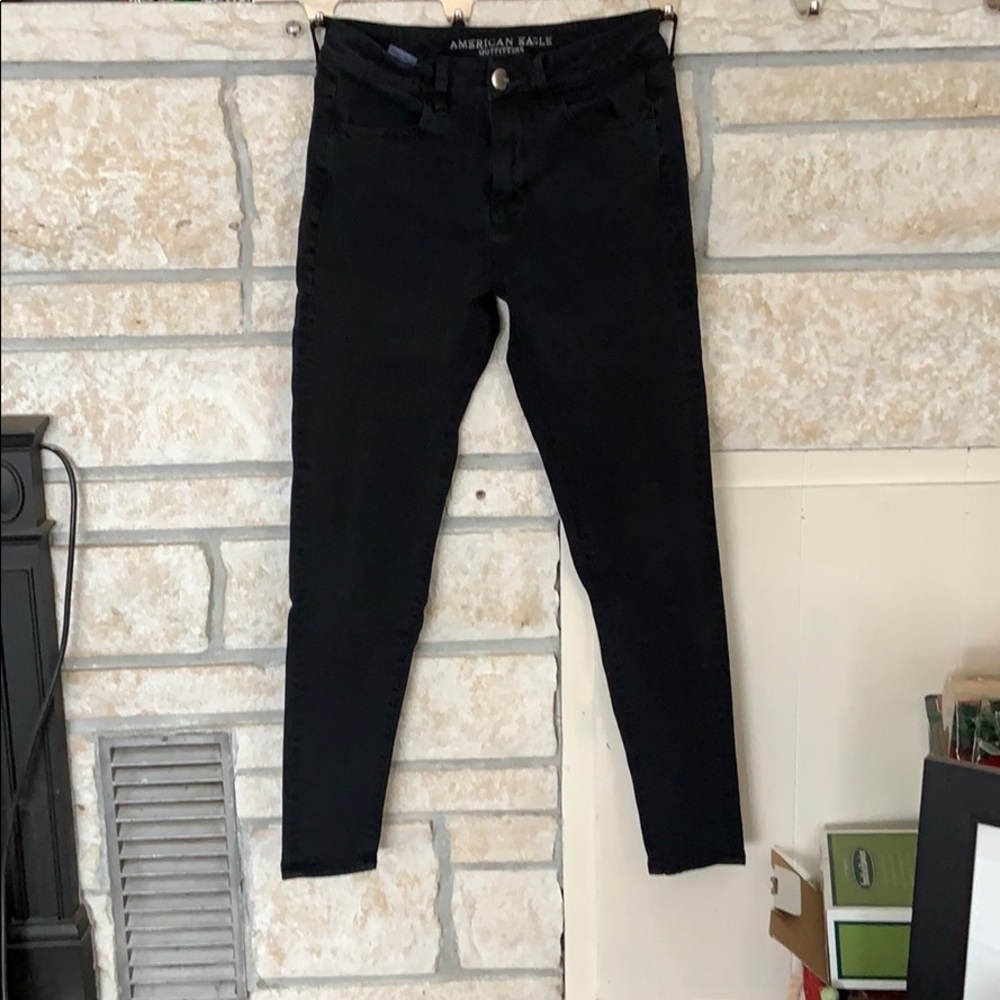 AE Black Jeans, Size 4 Reg